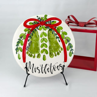Mistletoes Clay Plaque