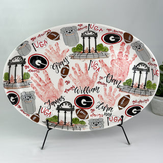 Collegiate Chic XL Platter