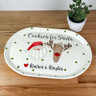 Christmas Buddies Clay Dish