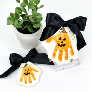 Pumpkin Clay Ornament