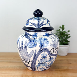 Classic Chinoiserie Meghan Ginger Jar