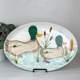 Duck Wide Platter