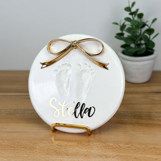 Classic Clay Bow Plaque