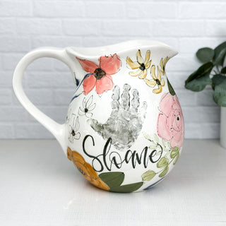 Boho Florals Pitcher