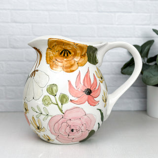 Boho Florals Pitcher