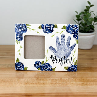 Elegant Flowers Picture Frame