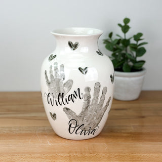 Textured Hearts Petite Vase