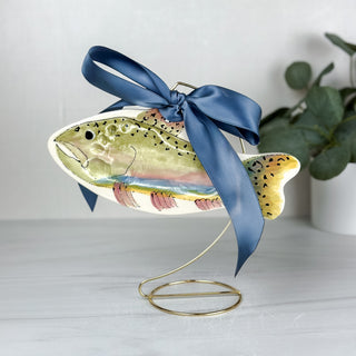 Trout Clay Ornament