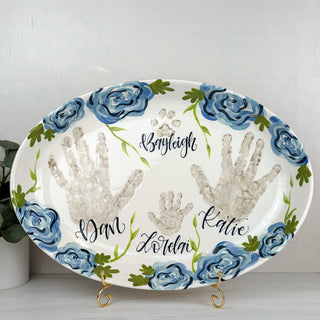 Elegant Flower XL Platter