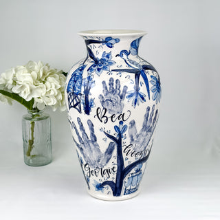 Classic Chinoiserie XL Vase