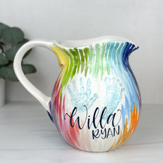 Abstract Art Pitcher
