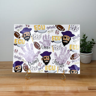 Collegiate Chic Wide Platter