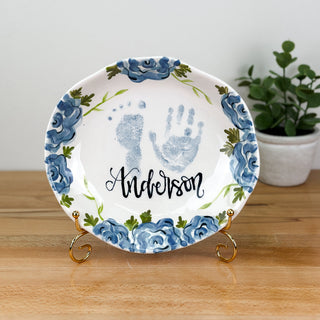 Elegant Flowers Dish