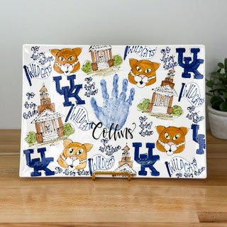 Collegiate Chic Wide Platter