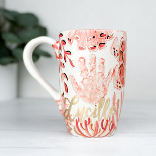 Beachy Chinoiserie Mug