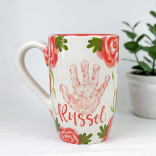 Elegant Flowers Mug