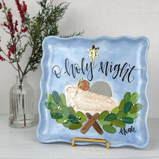 O Holy Night Plate