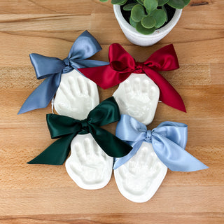 Classic White Clay Ornament