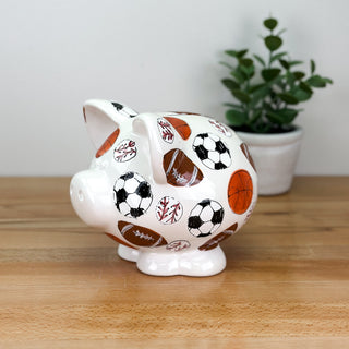 Sports Petite Piggy Bank
