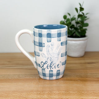 Gingham Mug