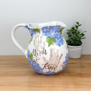 Hydrangea Pitcher