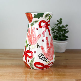 Citrus Garland Vase