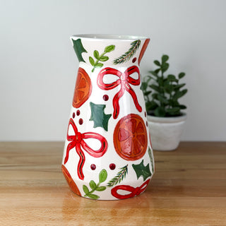 Citrus Garland Vase