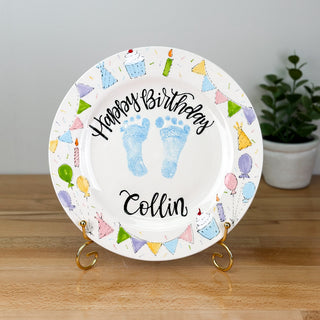 Party Birthday Cake Plate