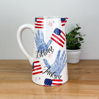 Stars and Stripes Pitcher