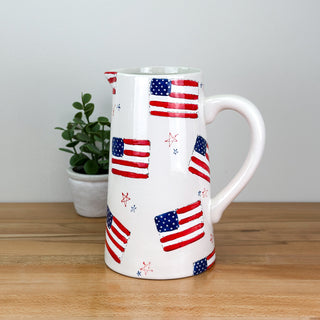 Stars and Stripes Pitcher