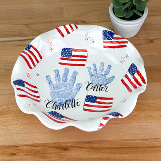 Stars and Stripes Serving Bowl