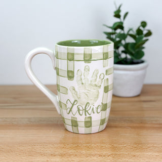 Gingham Mug