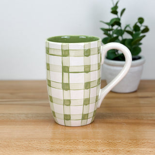 Gingham Mug