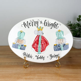 Nutcracker Clay Plaque