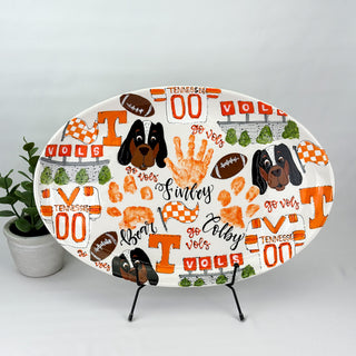 Collegiate Chic Wide Platter