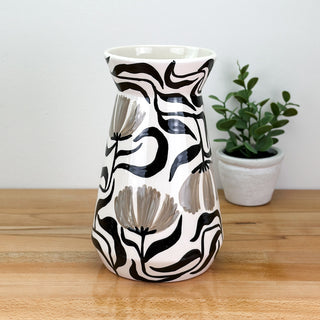 Art Deco Flowers Vase