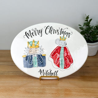 Nutcracker Clay Plaque