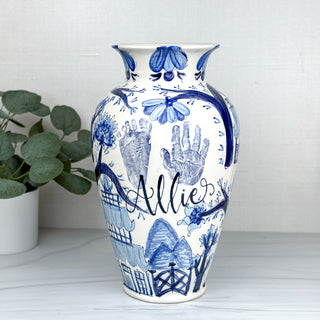 Classic Chinoiserie XL Vase