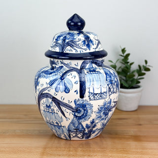 Classic Chinoiserie Meghan Ginger Jar
