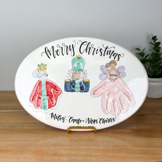 Nutcracker Clay Plaque