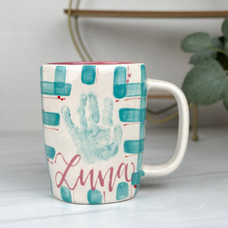 Valentine's Gingham Mug