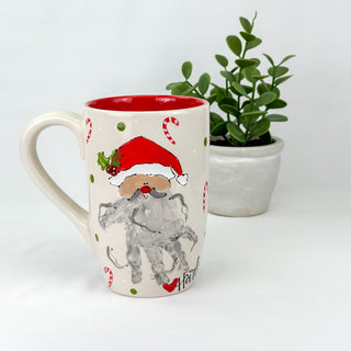 Santa and Reindeer Mug