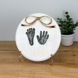 Classic Clay Bow Plaque