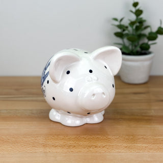Polka Dot Petite Piggy Bank