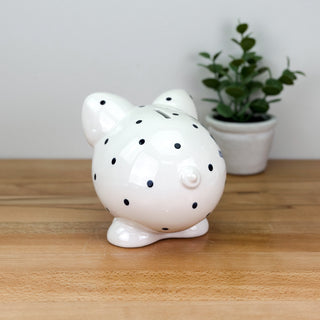 Polka Dot Petite Piggy Bank