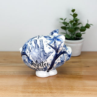 Classic Chinoiserie Petite Piggy Bank
