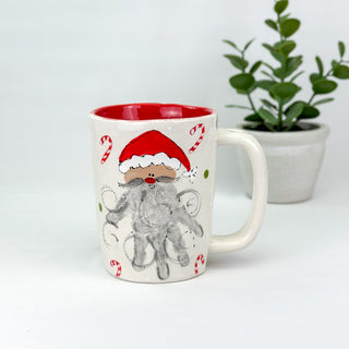 Santa and Reindeer Mug