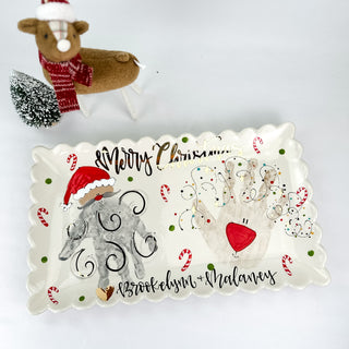 Cookies for Santa Wide Platter