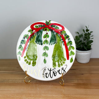 Mistletoes Clay Plaque