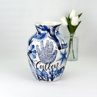 Classic Chinoiserie Petite Vase